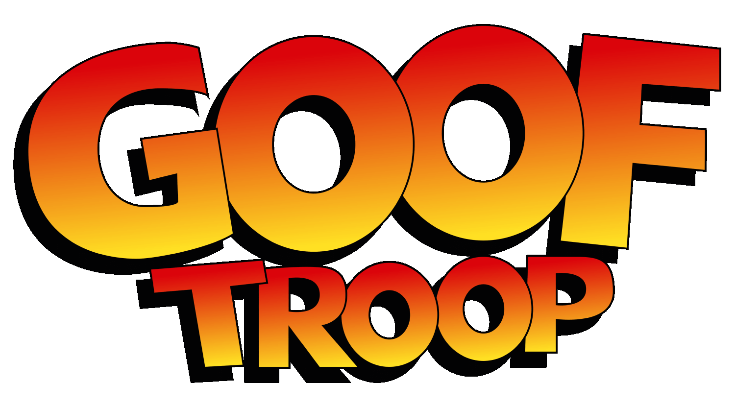 Goof Troop logo for Super Nintendo